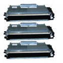 Komplet Brother TN-2220 / TN-2210 / DCP 7060, 7065, 7070 / HL 2240, 2250, 2270 / MFC 7360, 7362, 7460, 7470, 7860 - 3 × črna XXL