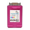 Kompatibilna kartuša za HP 652 / 652XL / F6V24AE / DeskJet Ink Advantage 1115, 2135, 3635, 3775, 3785, 3787, 3788, 3789, 3790, 3835, 4535, 4675, 5075, 5275 - barvna XL - VEČ Črnila kot original