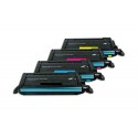Komplet Samsung CLP-K600A + CLP-C600A + CLP-M600A + CLP-Y600A / CLP-600, CLP-650 kompatibilni tonerji (4) - črna, cyan, magenta rumena