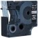 Kompatibilen trak za Dymo D1 45811 / LabelManager / LabelPoint / LabelWriter / Rhino / MobileLabeler 19mm (3/4") x 7m - bel izpis / črn trak