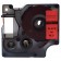 Kompatibilen trak za Dymo D1 53717 / LabelManager / LabelPoint / LabelWriter / Rhino / MobileLabeler 24mm (1") x 7m - črn izpis / rdeč trak