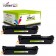 Komplet HP 44A / 44X / CF244A / CF244X LaserJet Pro M15, LaserJet Pro MFP M28 kompatibilni tonerji (3) - 3 × črna XL