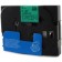 Kompatibilen trak za Brother TZe-721 / TZ-721 / PT / P-Touch 9mm - črn izpis / zelen trak