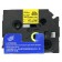 Kompatibilen trak (cev) za Brother HSe-621 / HS-621 / PT / P-Touch 8,8mm, termoskrčljiv (heat shrink tube) - črn izpis / rumen trak (cev)