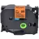 Kompatibilen trak za Brother TZe-B51 / TZ-B51 / PT / P-Touch 24mm - črn izpis / fluorescenčno oranžen trak