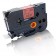 Kompatibilen trak za Brother TZe-441 / TZ-441 / PT / P-Touch 18mm - črn izpis / rdeč trak