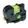 Kompatibilen trak za Brother TZe-C61 / TZ-C61 / PT / P-Touch 36mm - črn izpis / fluorescenčno rumen trak